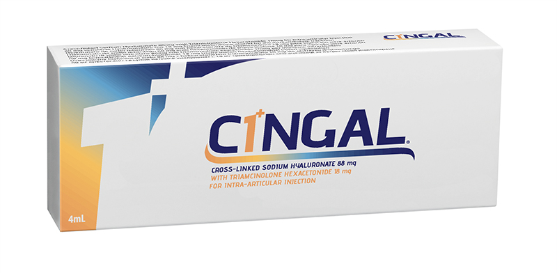Cingal for Osteoarthritis Pain Relif Box EU